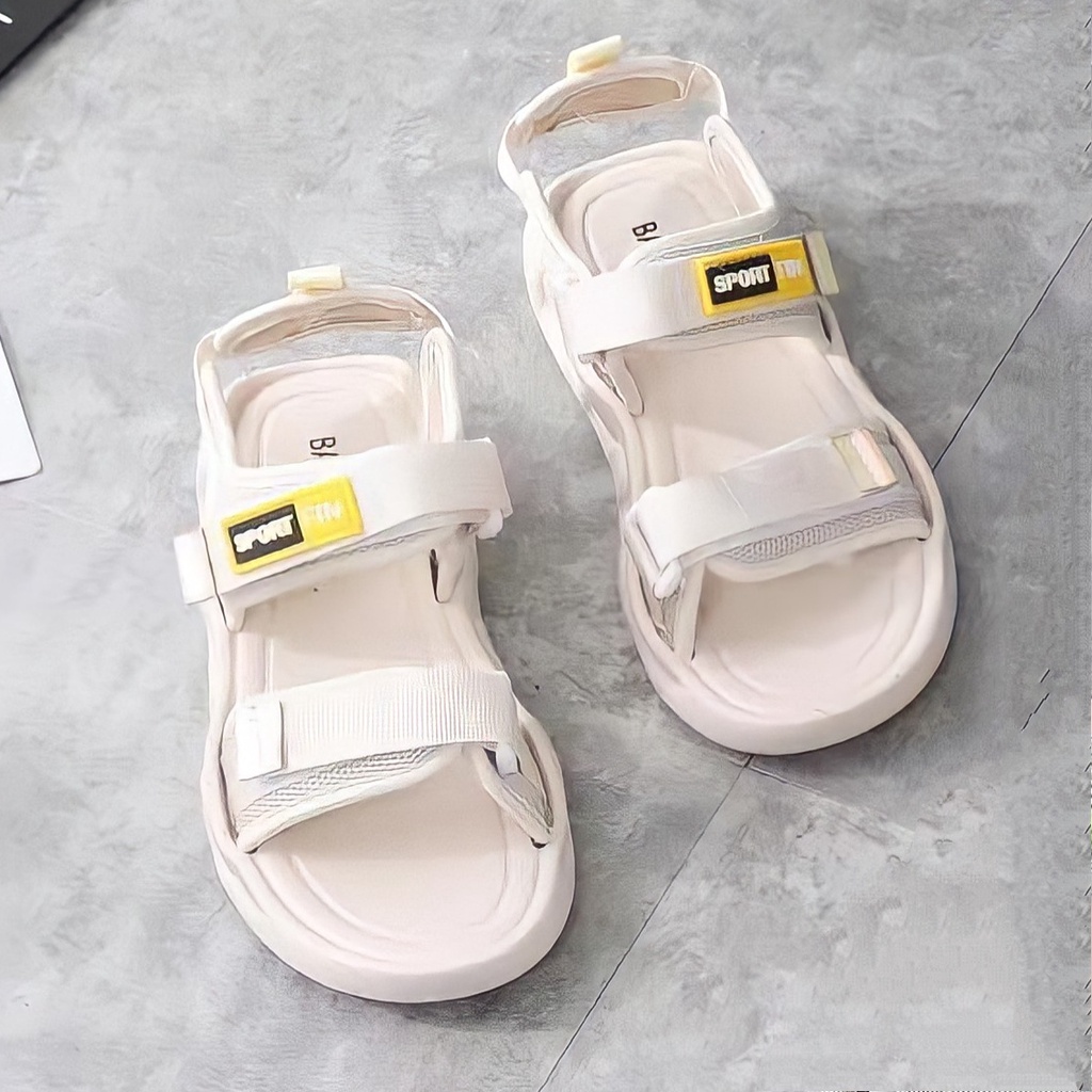 (COD) Sandal Gunung Jelly Import Sol Tebal Lembut Balance  6625/1216