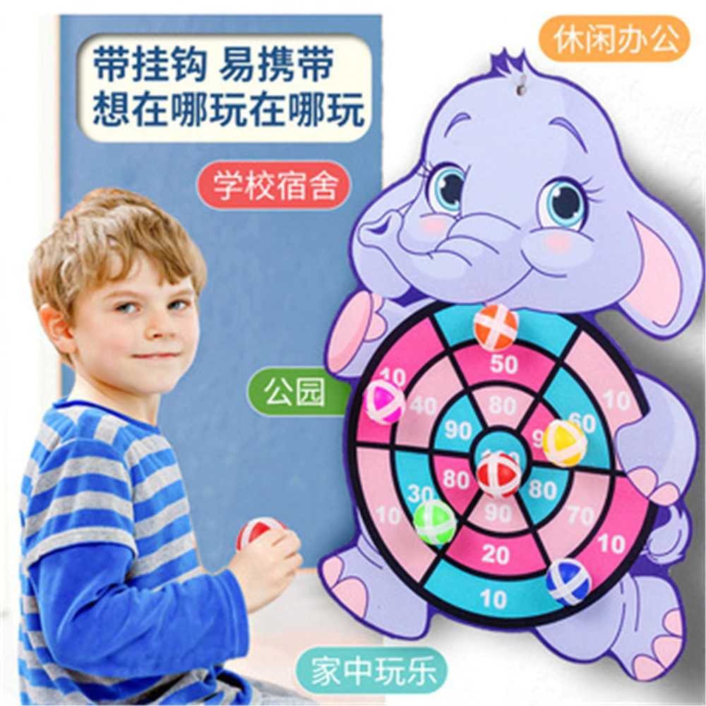 JOKEJOLLY Mainan Anak Target Sticky Ball Dartboard Children Toy HX2806 ( Al-Yusi )