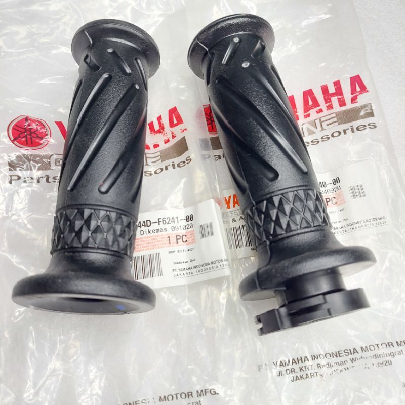 karet gas grip xeon mio j soul gt xride x ride x-ride gt125 force 1set kanan kiri