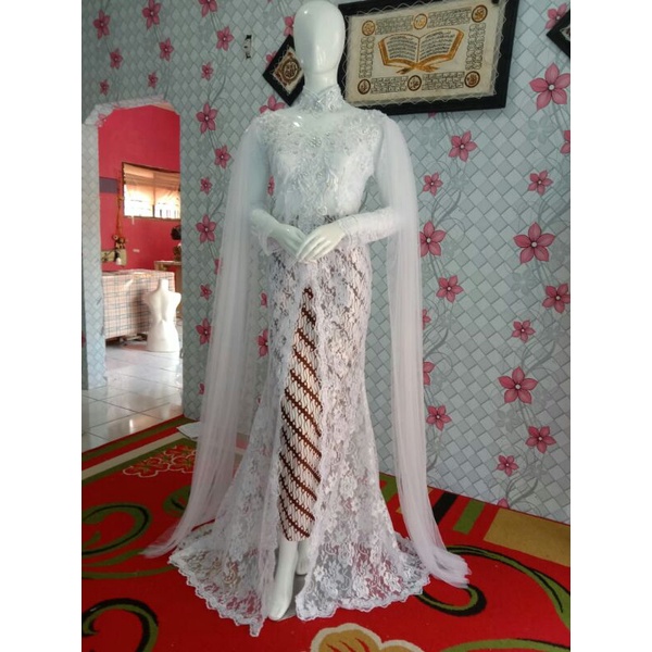 kebaya akad+slayer pundak