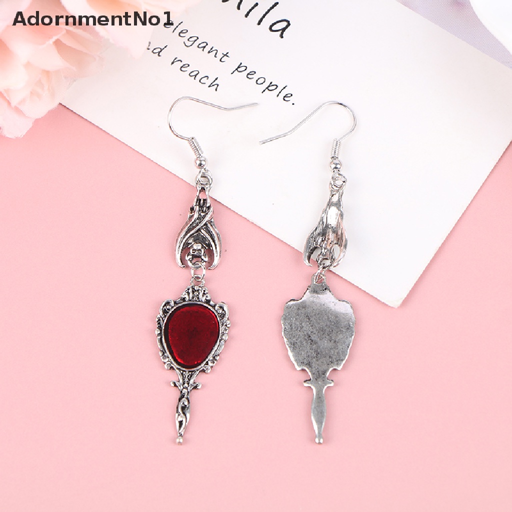 (AdornmentNo1) Anting Kait Gantung Wanita Desain Kelelawar Vampire Gaya Vintage / Gothic / Punk Untuk Hadiah