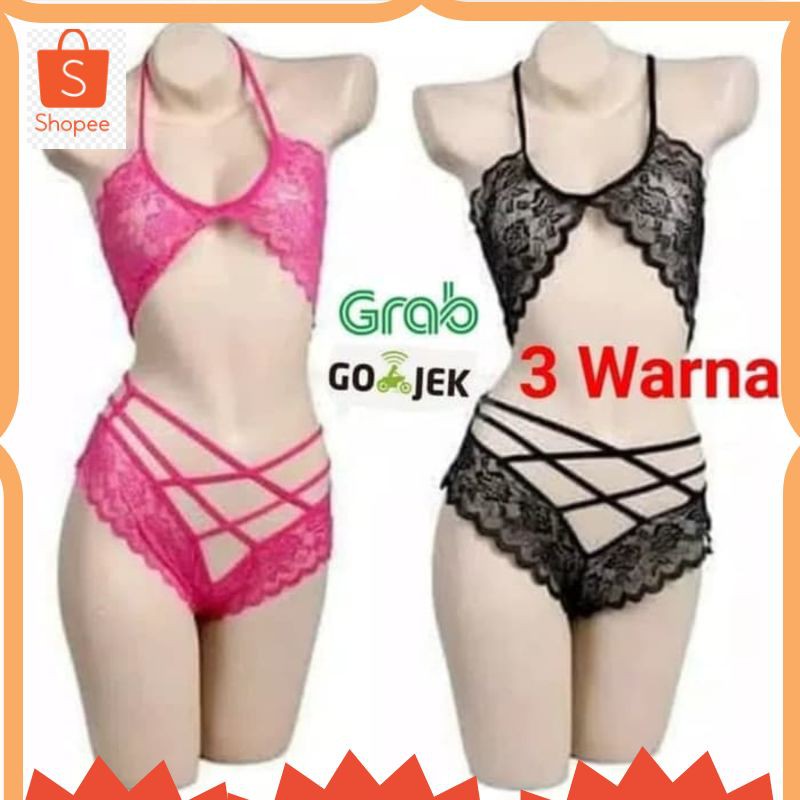 Terlaris Bra Set BH CD Gstring Lingerie Veil Seserahan Cewe Seksi Braset Wanita Keren