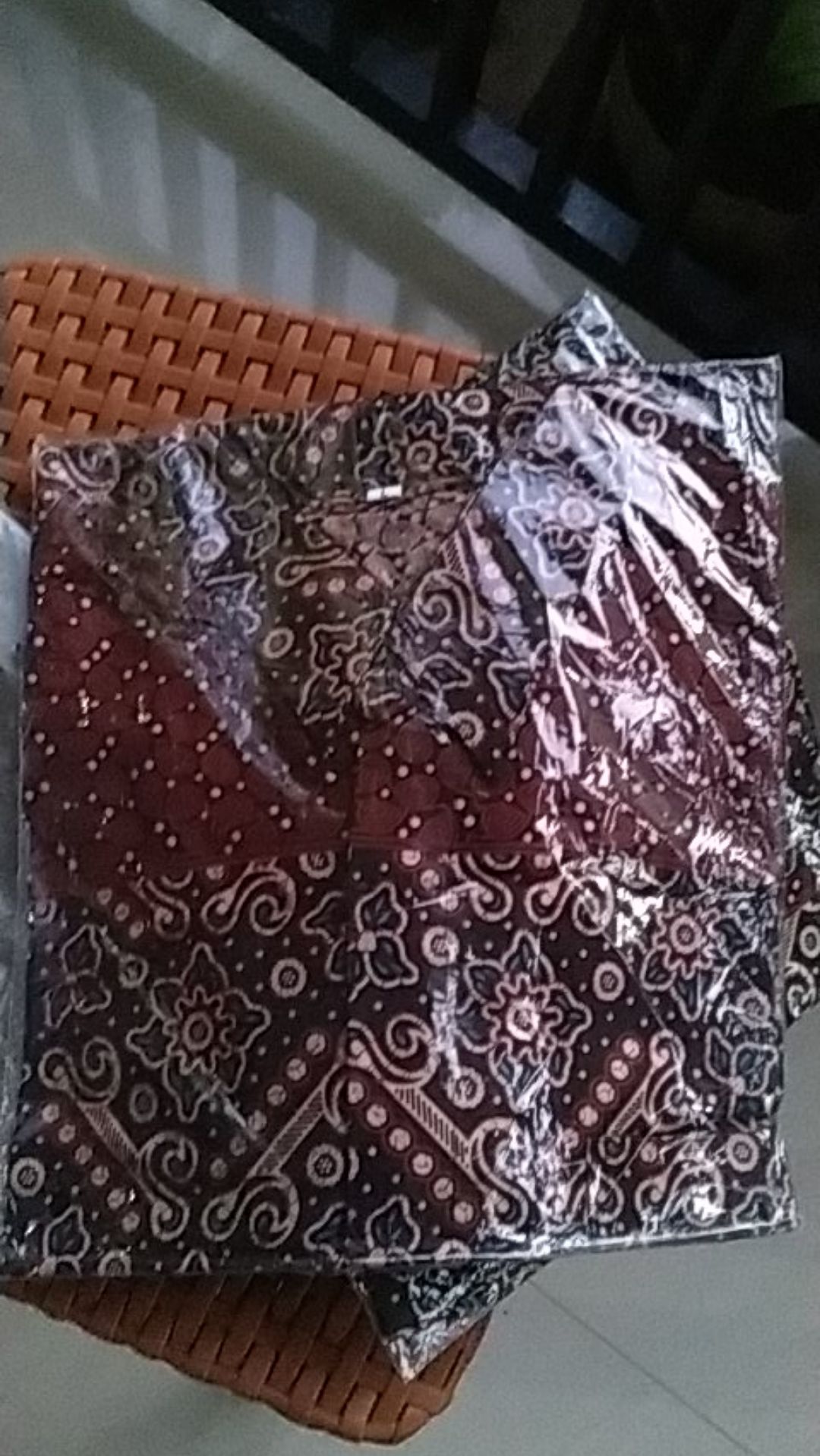 Batik Couple Keluarga - Couple Batik Indonesia Sarimbit Gamis Familly Set Hrb026