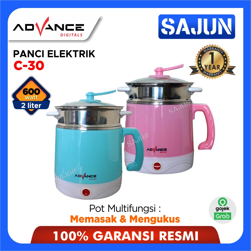 Advance C30 Panci Elektrik Multi Fungsi 2 Liter C-30