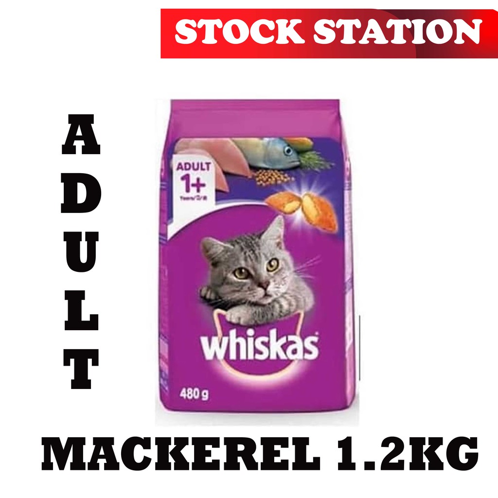 Whiskas Mackarel 1.2kg