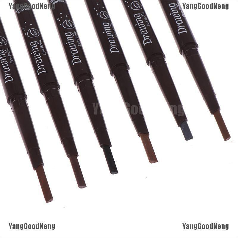 Eyebrow Pencil Waterproof Pencil Alis Lameila Eyebrow Geometry Natural And Uniform Long Lasting Double Head Eyebrow Kepala Ganda Original