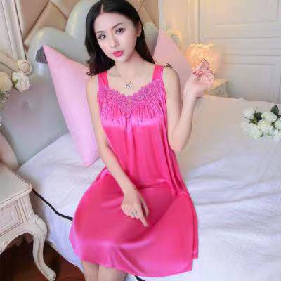 Lingerie LD 120cm dress sexy renda mawar rumbai / lingerie wanita satin import PY 135