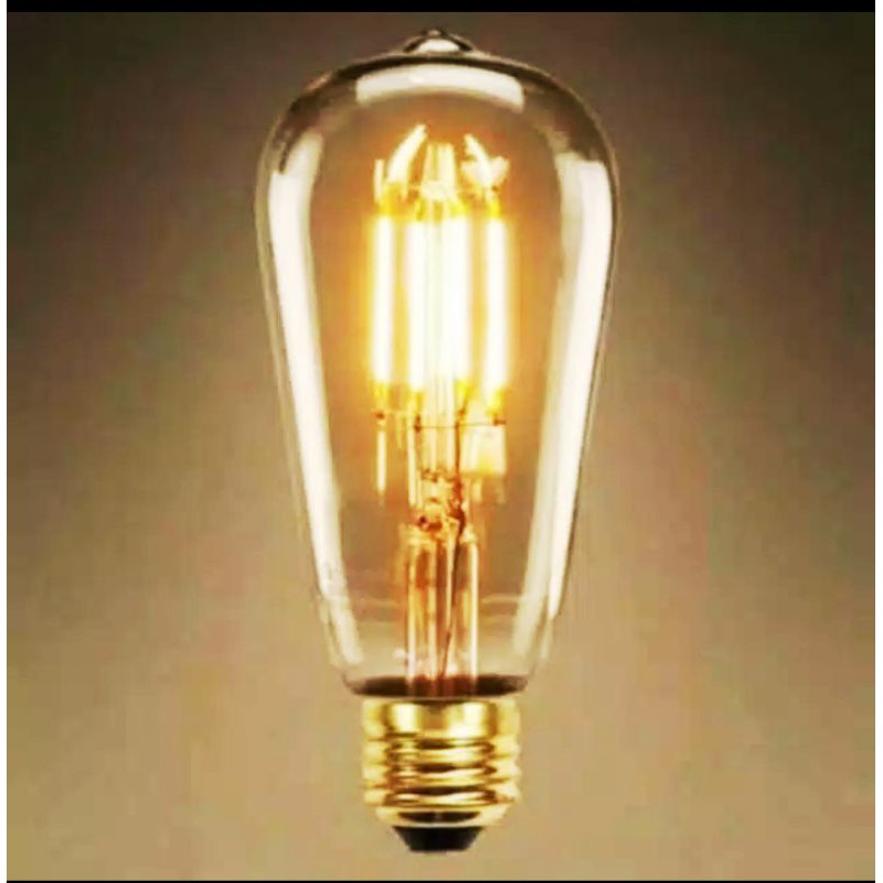 Lampu LED Filamen Retro Vintage Edison di Cafe /Resto/ Hias 4 Watt