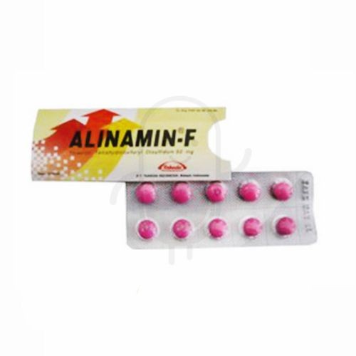 ALINAMIN-F 50 MG (1 STRIP ISI 10 TABLET)