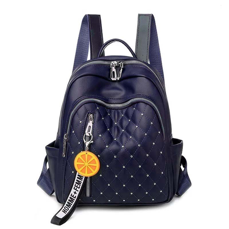 TAS BACKPACK STYLISH LEMON STUDE SINTETIS