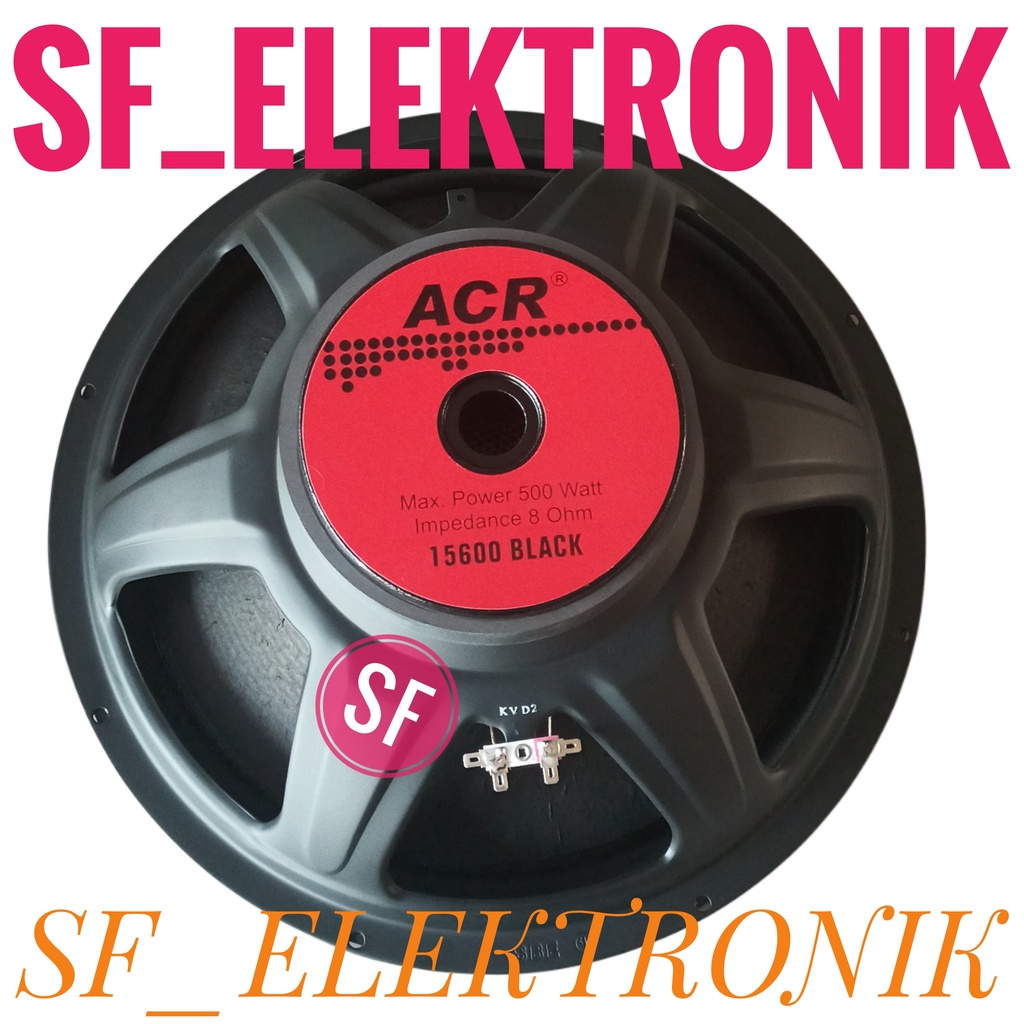 Speaker 15 Inch ACR 15600 BLACK