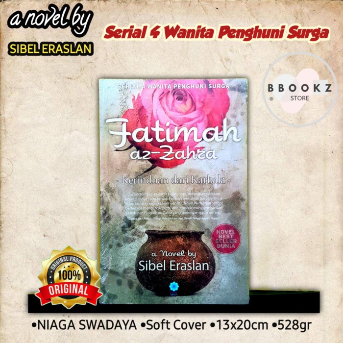

MUST HAVE!! FATIMAH AZ-ZAHRAH SERIAL 4 WANITA PENGHUNI SURGA NOVEL SIBEL ERASLAN TERMURAH