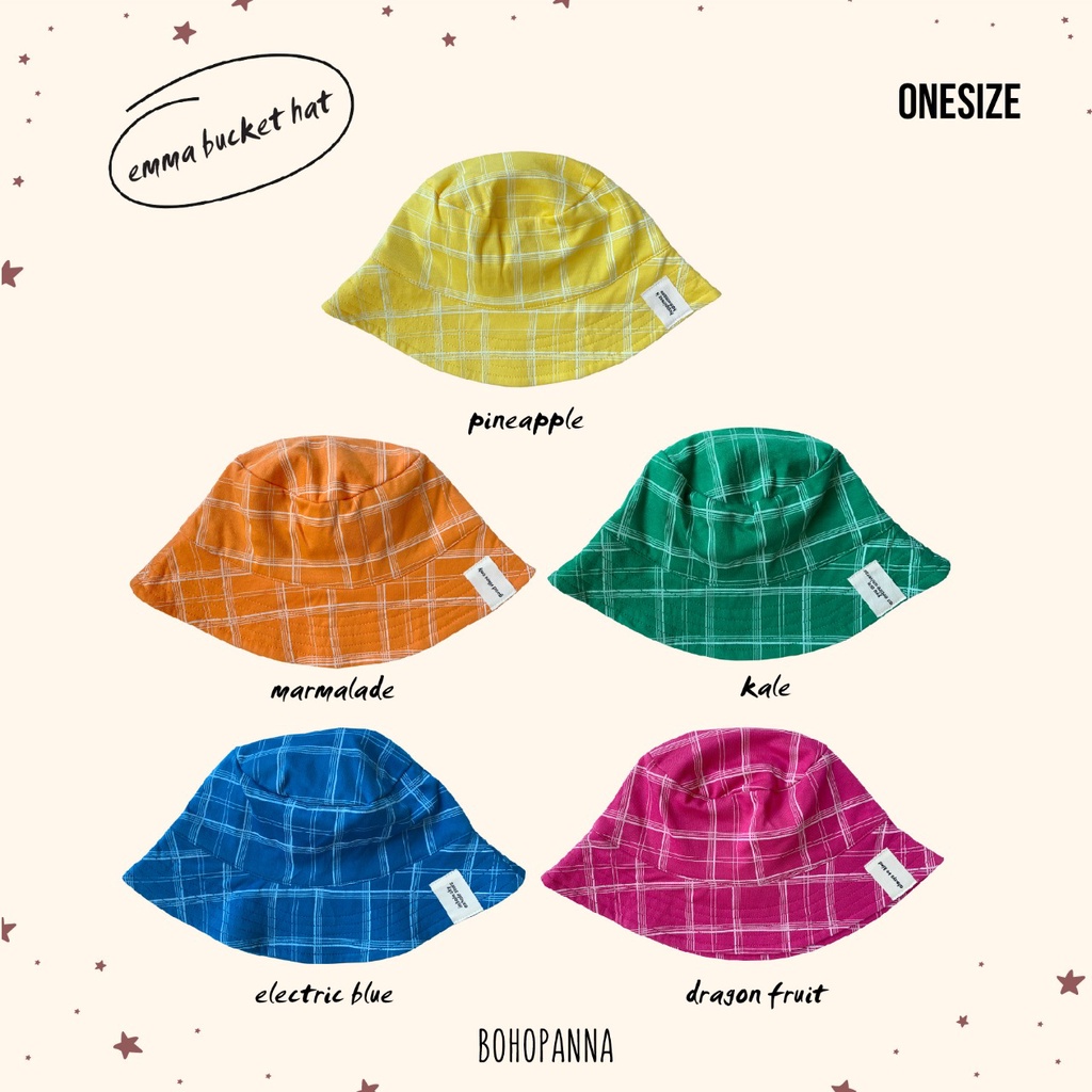 Bohopanna - Bucket Hat / Topi Anak Unisex