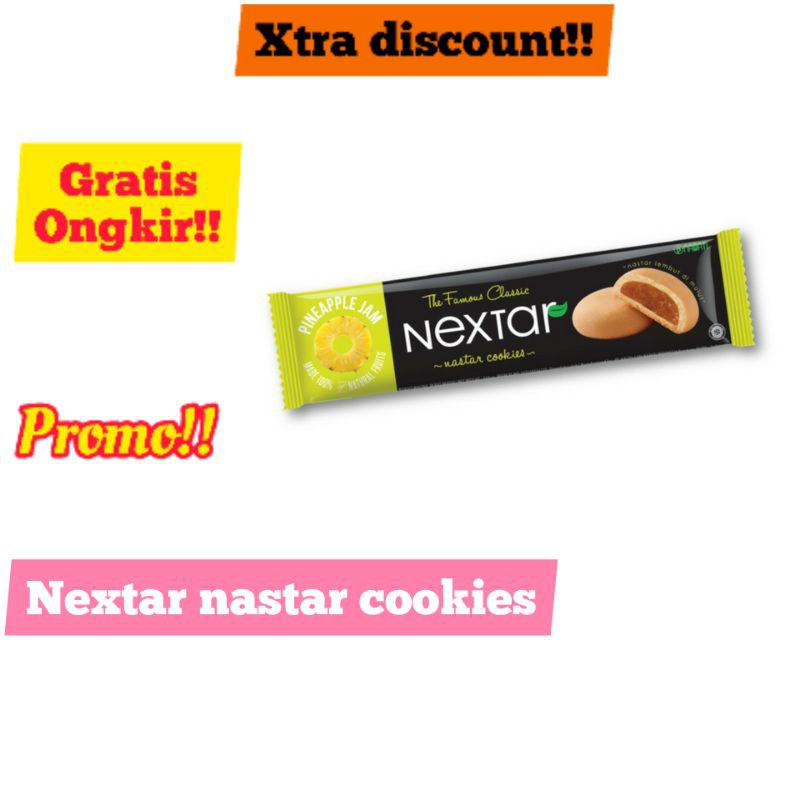 

Nextar biskuit anak / nextar nastar / biskuit selai nanas / roti nextar snack