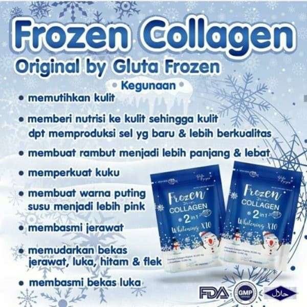 New Japan Frozen Collagen For Men Original Minuman Collagen Pria Jepang Indonesia