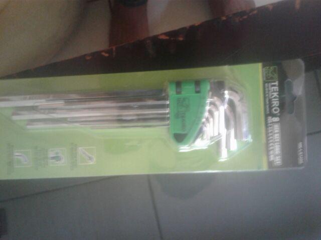Kunci L Set Panjang Tekiro 8 Pcs