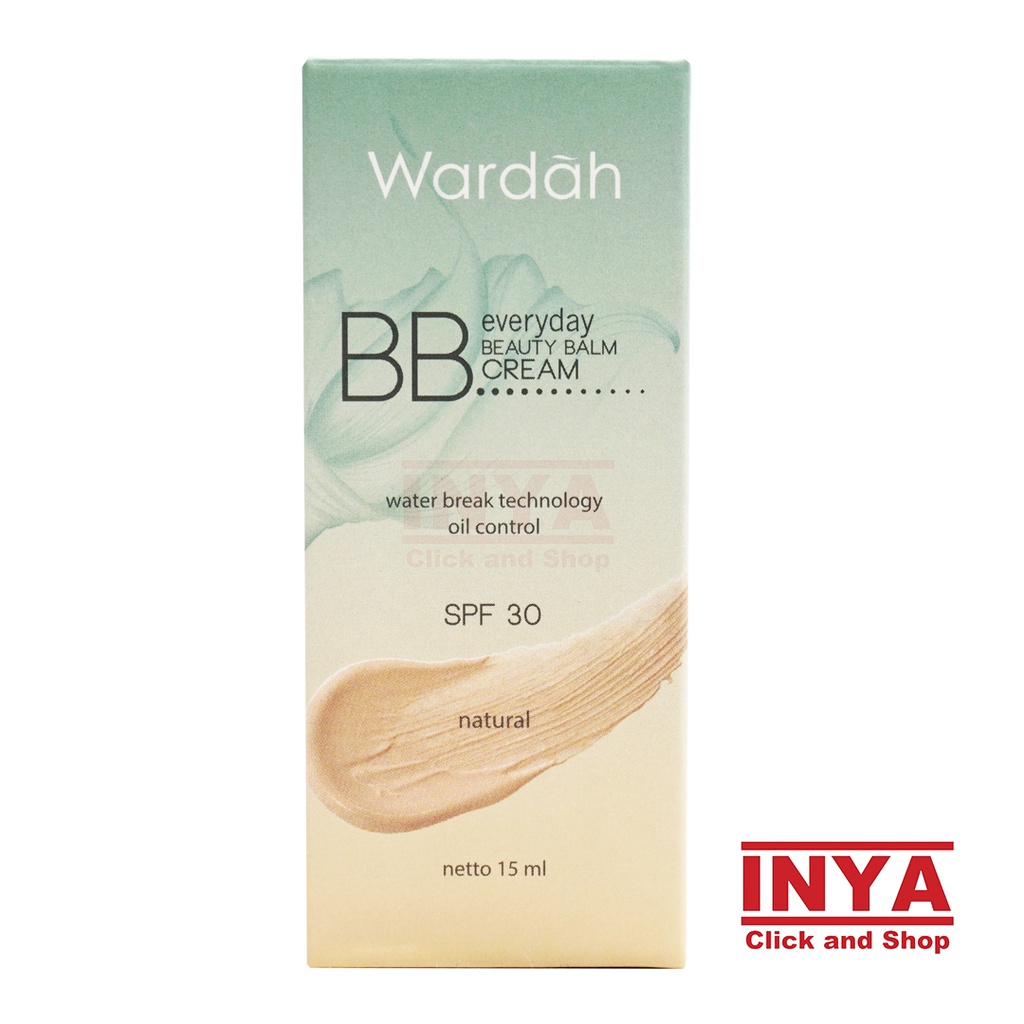 WARDAH EVERYDAY BEAUTY BALM BB CREAM NATURAL 15ml