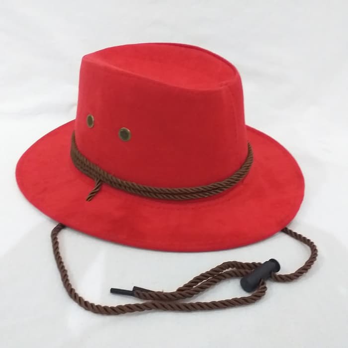 Topi Cowboy Koboy Koboi Amerika Laken TALI Remaja Dewasa/Topi Zorro***TOP