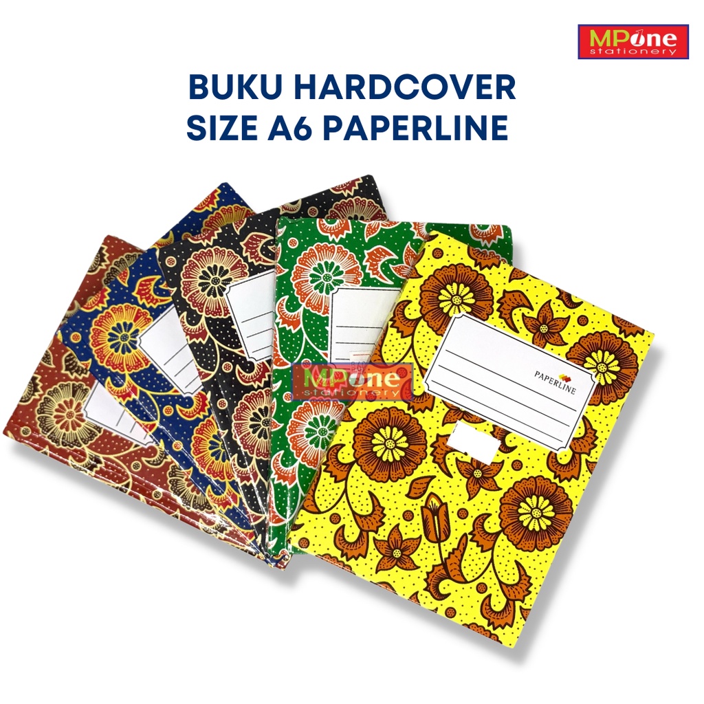 

(1 Pcs) Buku Hardcover Octavo Ukuran A6 / Paperline / Buku Latihan