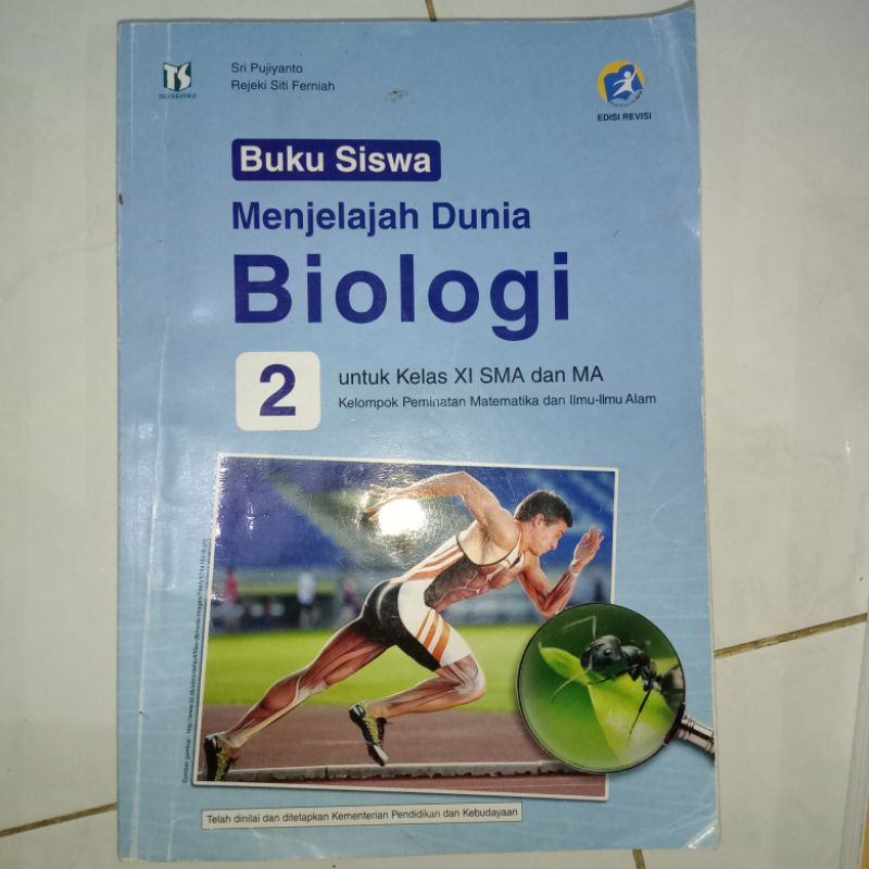BUKU KELAS 11 SMA/Menjelajah Dunia Biologi Tiga Serangkai