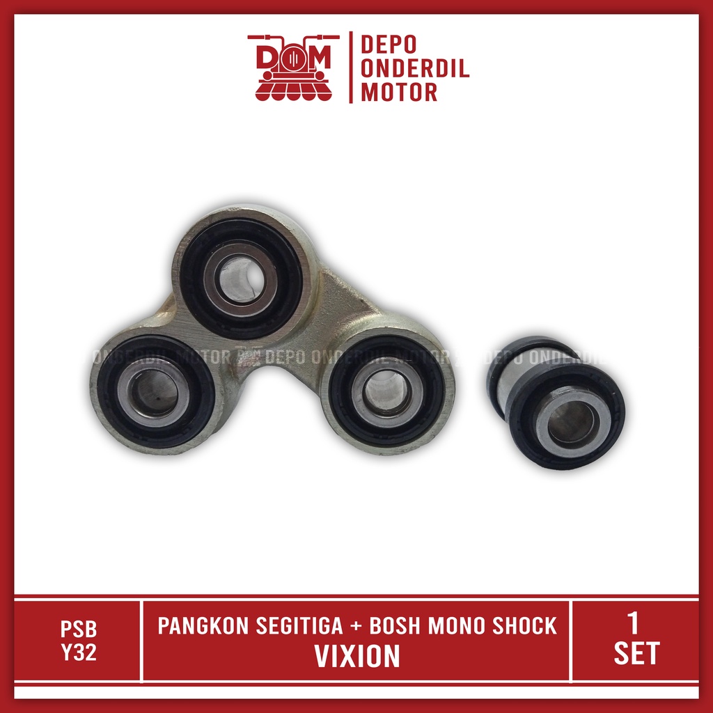 Pangkon Segitiga + Bosh Mono Shock Vixion (ISG) Bos Lengan Ayunan Anting Skok Belakang Assy Vixion