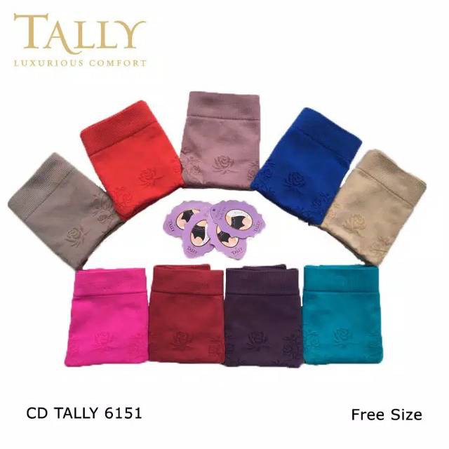 CD TALLY 6151 / 6153 Celana Dalam Rajut Stretch Body Murah Adem