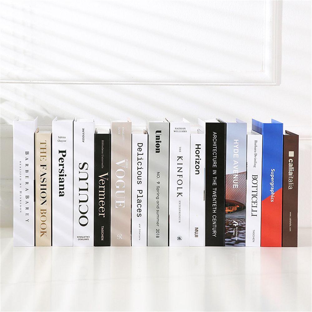 Suyo Kotak Buku Palsu Ornamen Ruang Tamu Kreatif Properti Foto Buku