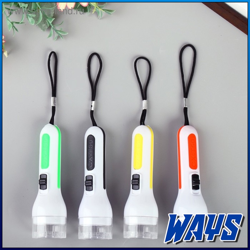 [G024] Gantungan Kunci Senter LED Putih KeyChain 3D Survival Serbaguna Multifungsi