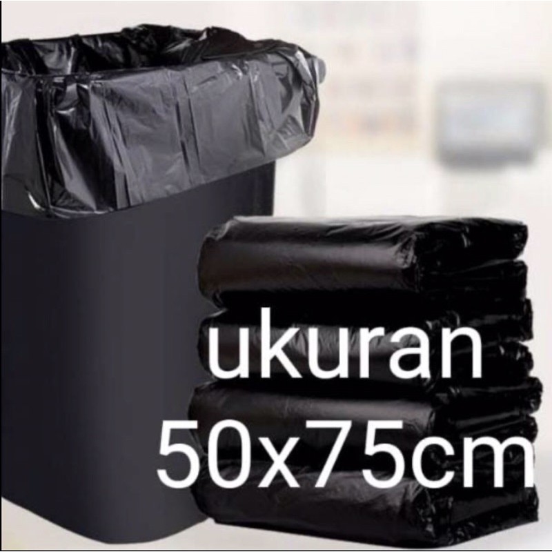 kantong plastik sampah warna hitam, Harga @ 500gram/pack , Kualitas Bagus