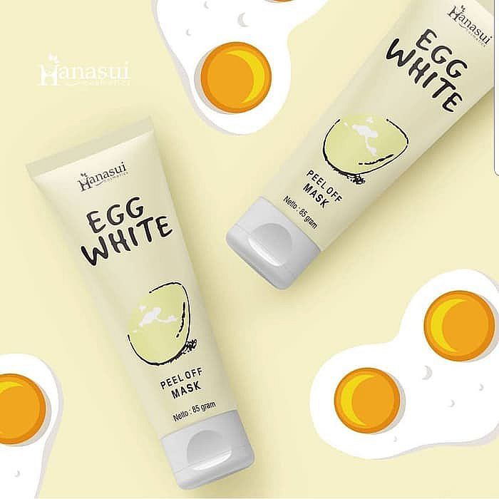 Masker telur hanasui / Egg Peel off Mask