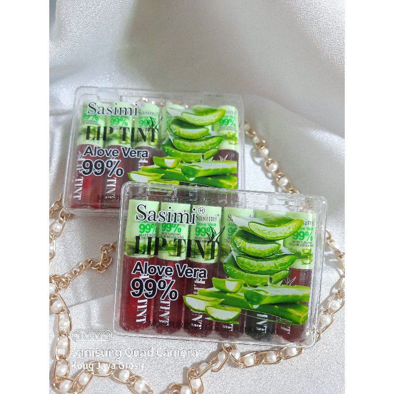 PROMO ECER LIP TINT SASIMI THAILAND VIT BIBIR 99% ALOE VERA NO.S880