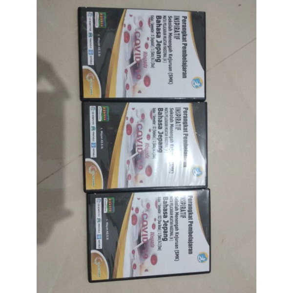 CD RPP K13 SMK MAPEL BAHASA JEPANG DARING LURING TERBARU KLS 10,11,12