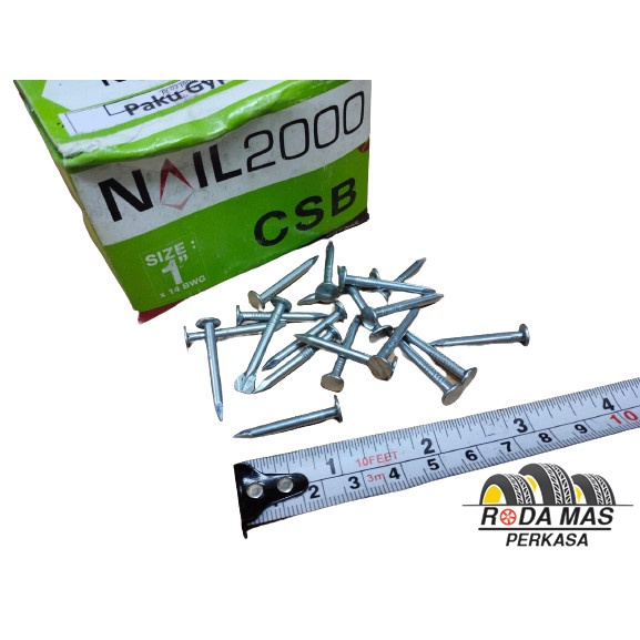 Paku Ramset Nail2000 CSB Super Fix Nails PL22 Gypsum Gipsum 1" Inch RMP
