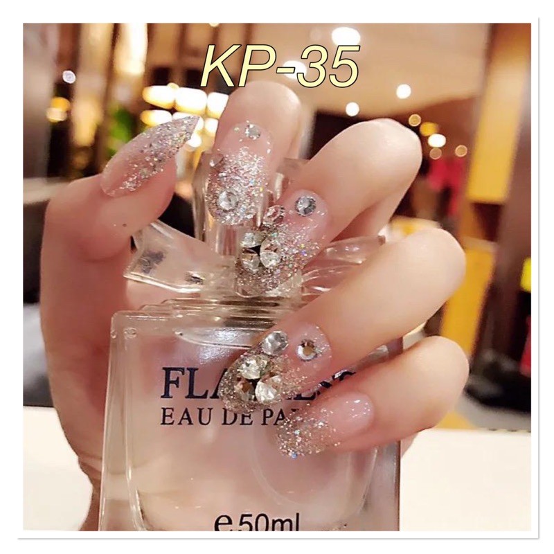 BSM.Medan Kuku Palsu 3D / wedding fake nails isi 24pc