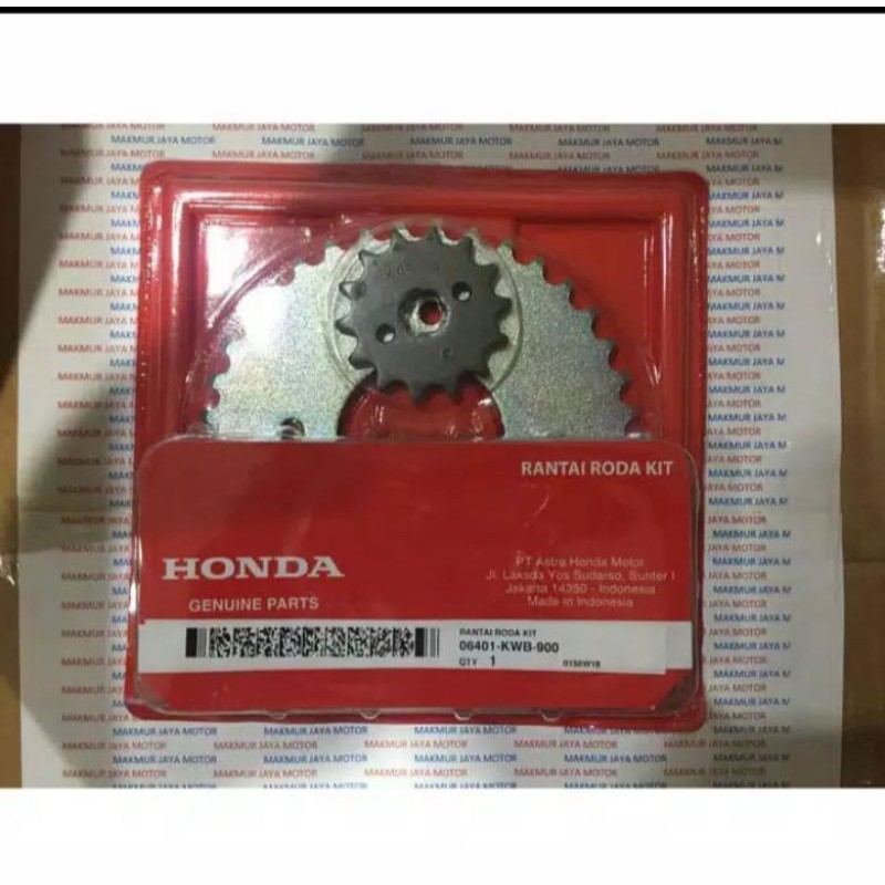 Gear set Honda Blade Revo absolute KWB