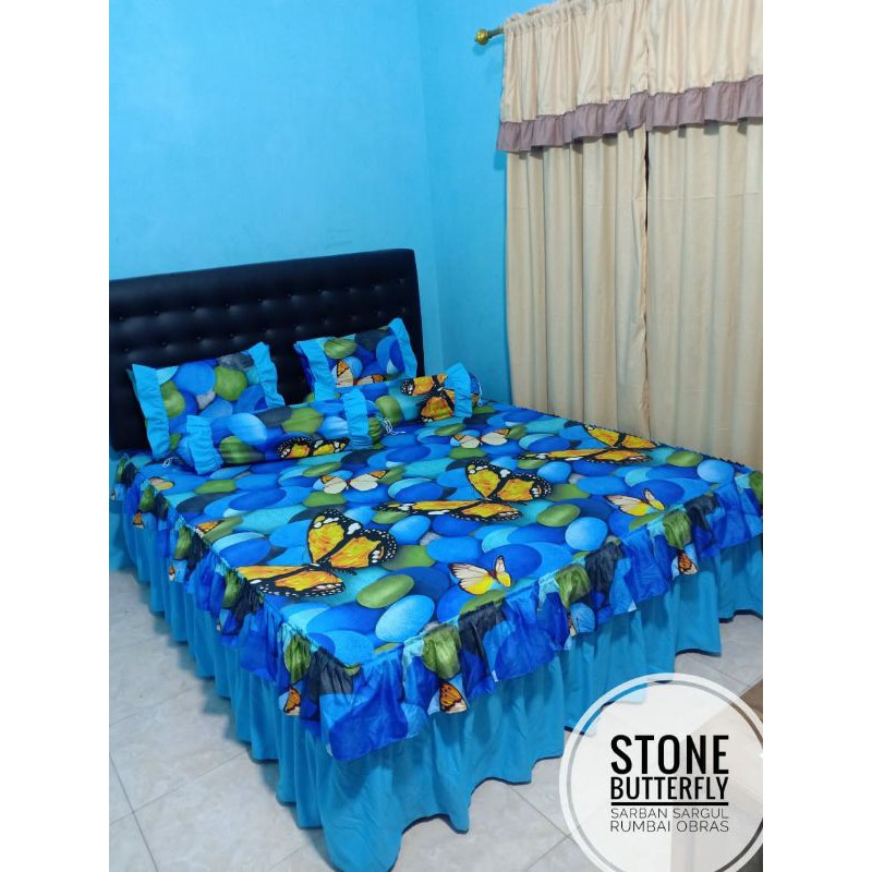 Sprei rumbai susun
