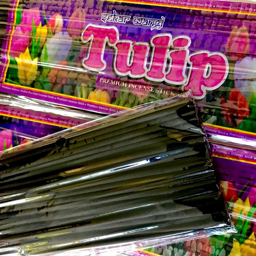 Dupa Hio Pepelan Tulip Full Harum isi 30 Stick Nyala 2 jam 32cm Abu Dingin Produksi Sekar Wangi