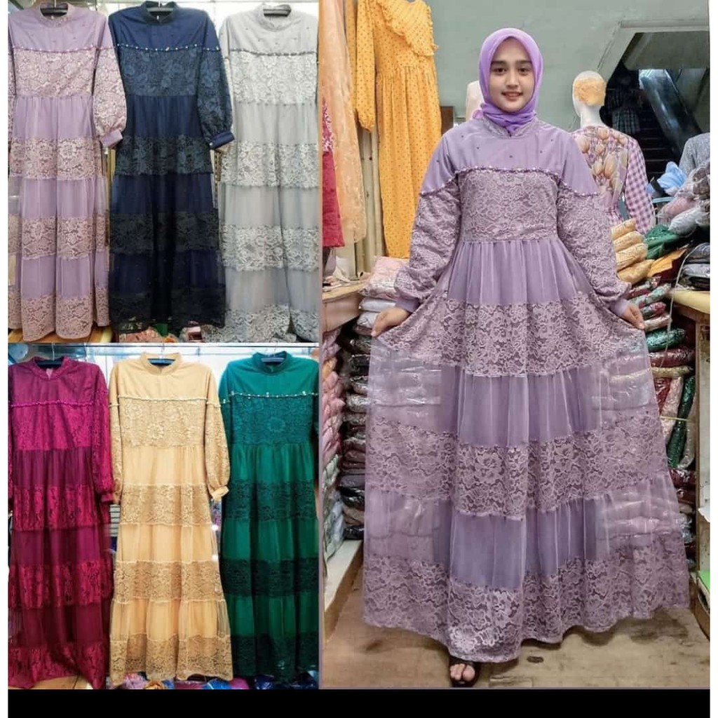 PROMO LONG GAMIS PESTA / GAUN PESTA