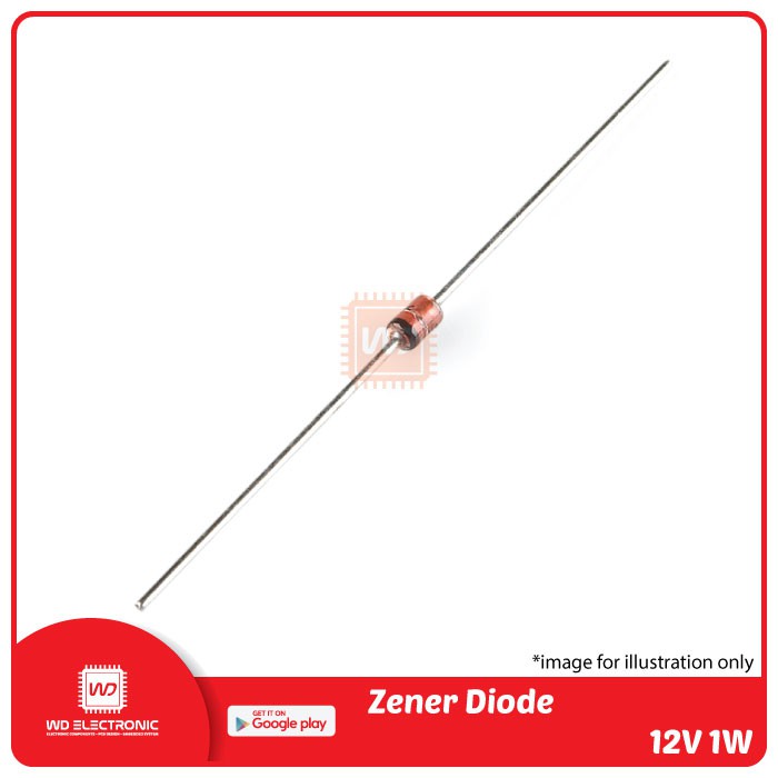 Dioda zener 12v 1 watt Zener diode 12 volt 1watt