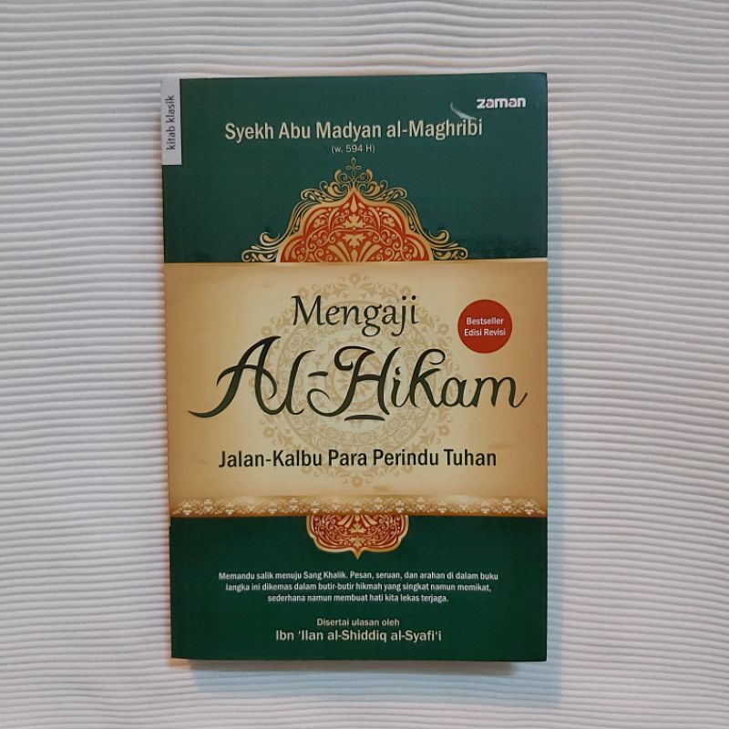 Kitab Klasik Mengaji AL HIKAM - Jalan Kalbu Para Perindu TUHAN