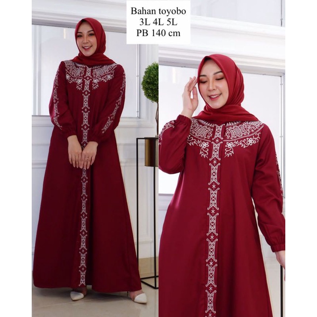 GAMIS JUMBO MODEL TERBARU//3L,4L,5L//GAMIS KATUN TOYOBO//GAMIS PREMIUM//GAMIS MODEL TERKINI//GAMIS M