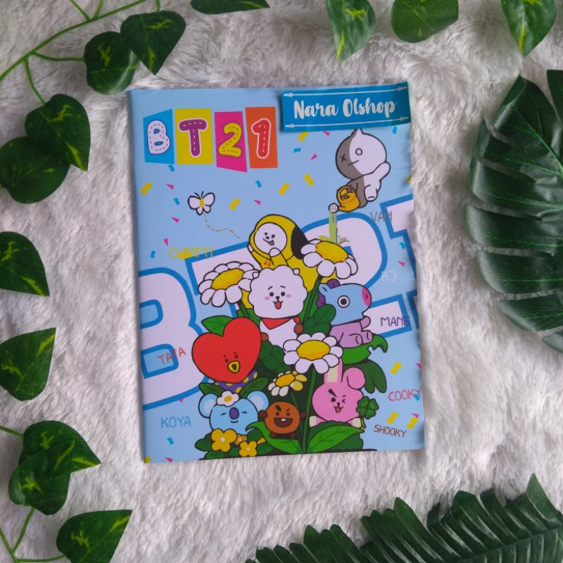 

Buku Tulis BT21 & BTS