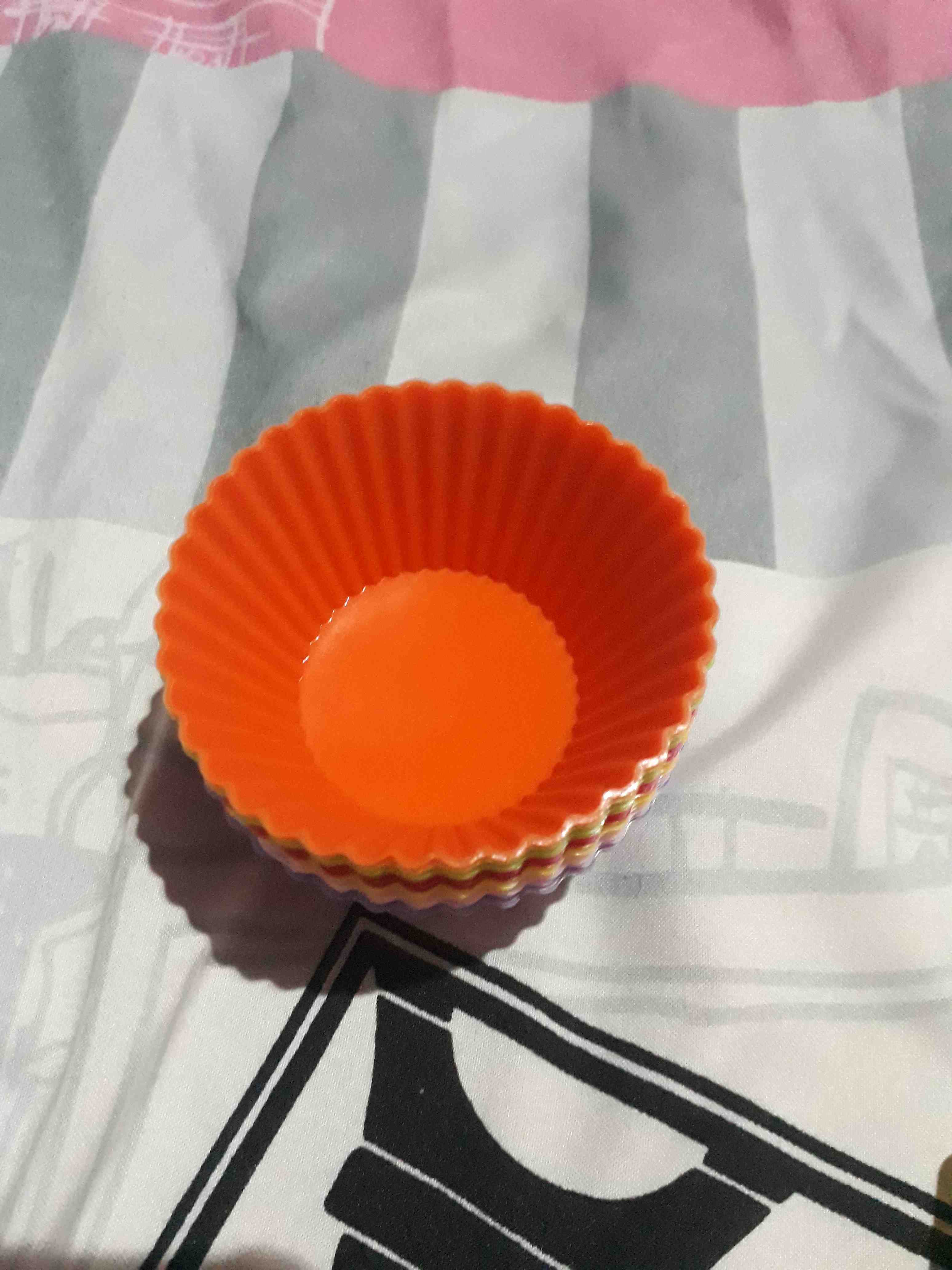 12pcs Cetakan Muffin Bahan Silikon