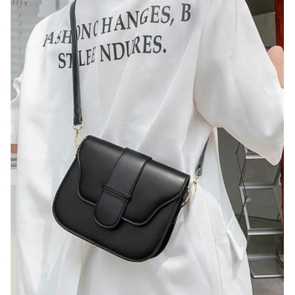 Slingbag Wanita Carel Tas Selempang Cewek Perempuan Tali Terbaru IrvanBagshop - tas bahan kulit sintetis