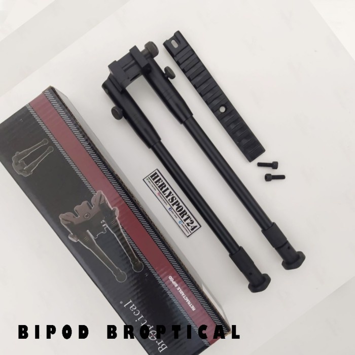 V501Bg Bipod Senapan Angin / Bipod Rel / Bipod Panjang 38Cm / Bipot Broptic - Bipod 70Ffsg