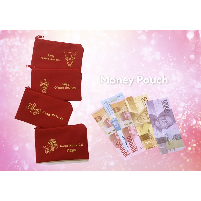 

Fawn’G Handmade - READY STOCK!!! Angpao POUCH Zipper BORDIR