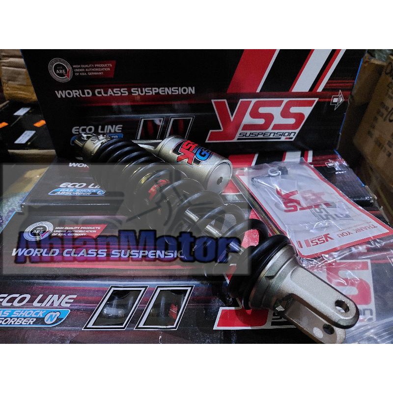 Shockbreaker Yss 330 Black-Gold Tabung atas/Shock Matic yss 330 Gsix