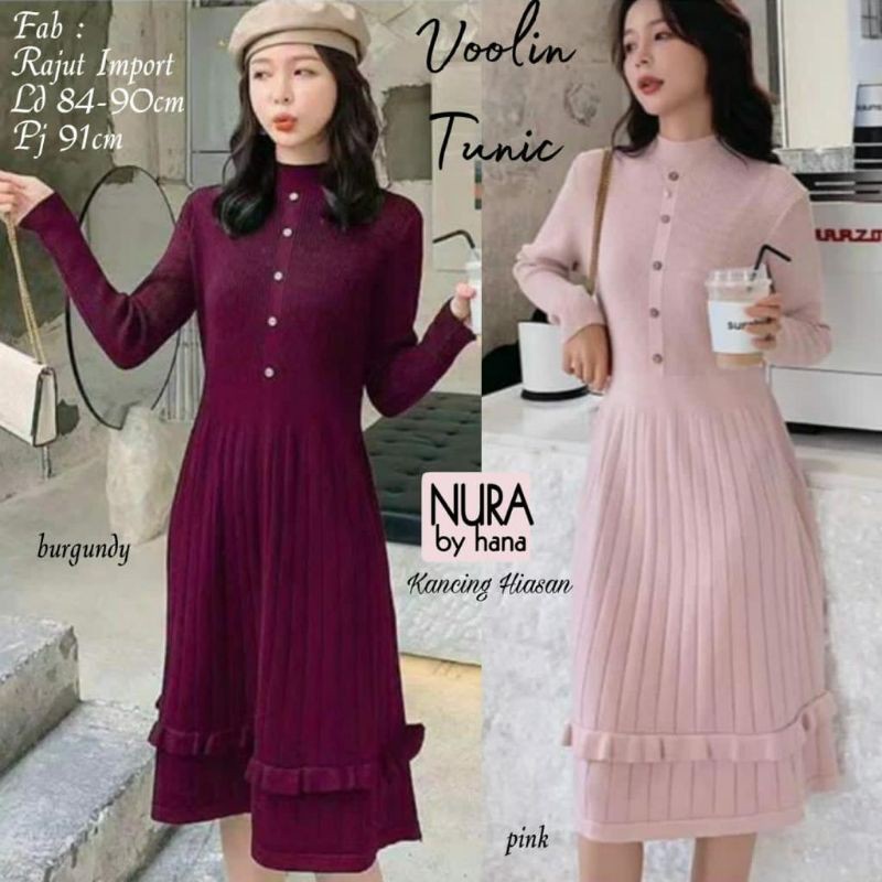 VOOLIN TUNIK by NURA BY HANA