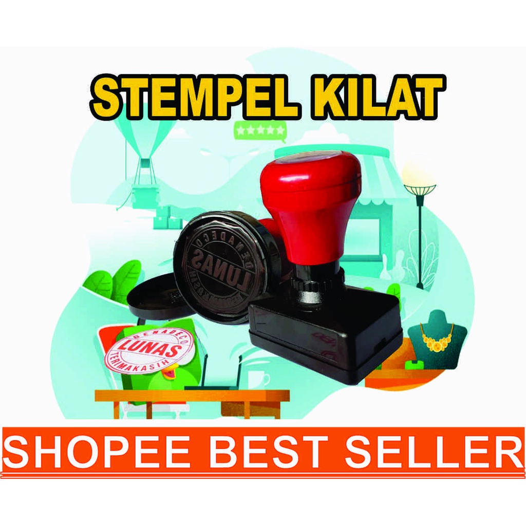 

STEMPEL KILAT CUSTOM SEHARI JADI