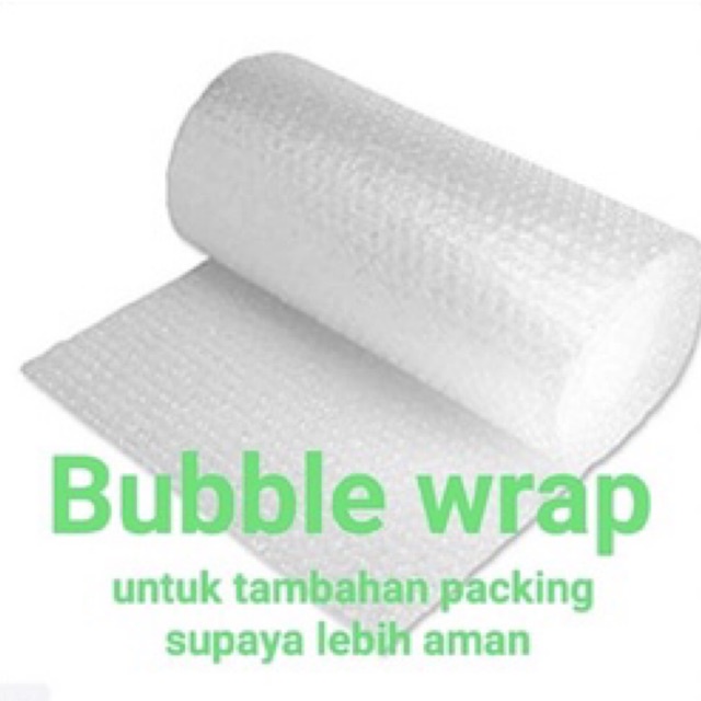 

TAMBAHAN BUBBLE WRAP AGAR LEBIH AMAN